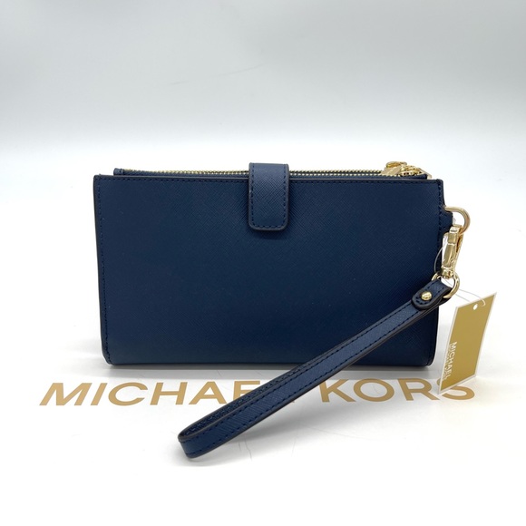 Michael Kors Large Double Zip Wallet Wristlet - Picture 4 of 7